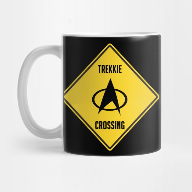 Trekkie Crossing Sign by CafePretzel